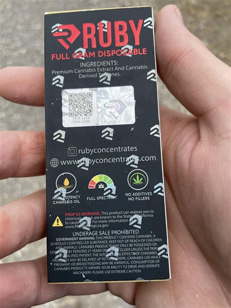 are ruby dispos fake
